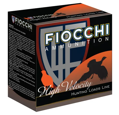 Fiocchi Fiocchi 12HV4 Field Dynamics High Velocity 12 Gauge 2.75" 1 1/4 oz 4 Shot