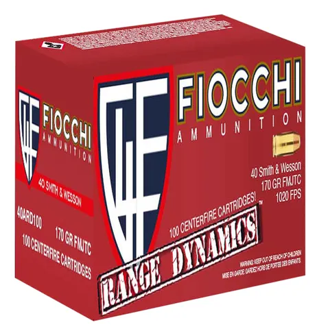 Fiocchi Range Dynamics Pistol 40ARD100