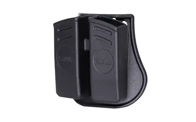 Century CANIK DBL 2 MAG POUCH 9MM POLY/BLK