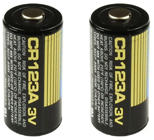 Truglo TRUGLO CR123A LITHIUM ION BATTERIES 2-PACK
