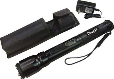 PSP Products Enforcer Stun Gun Flashlight ZAPEN
