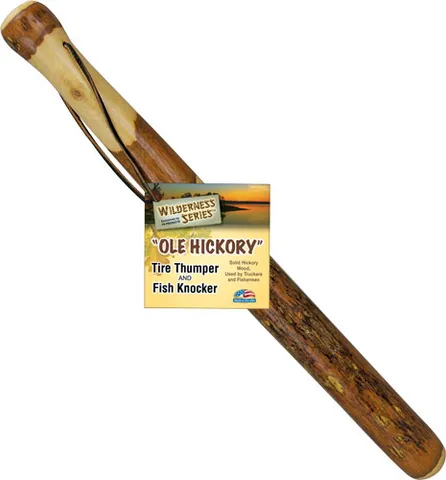 PSP Products PSP "OLE HICKORY" TIRE THUMPER FISH CLUB SOLID HICKORY 18"L