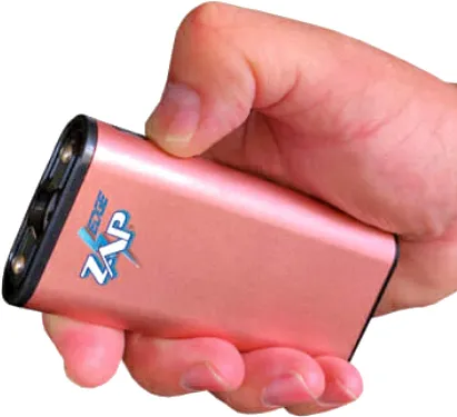 Personal Security Products PS ZAP EDGE USB RECHARGE ROSE GOLD