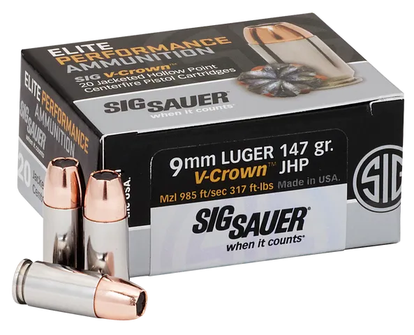 Sig Sauer Elite Ball FMJ E9MMB3-50