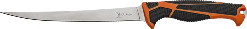 Master Cutlery MC ELK RIDGE TREK 7" FILLET KNIFE WITH SHEATH BLK/ORG/SS