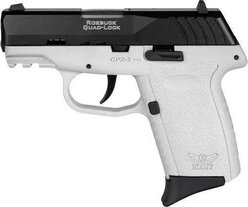 SCCY SCCY CPX2-CB PISTOL GEN 3 9MM 10RD BLACK/WHITE W/O SAFETY