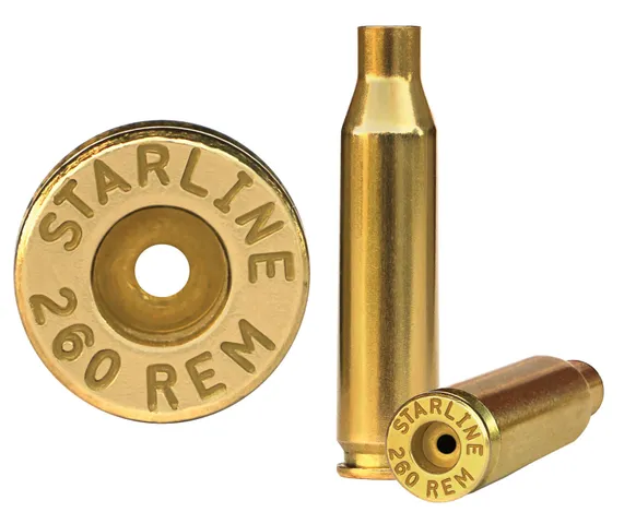 Starline Brass Unprimed Cases 260 Remington Star260RemEU