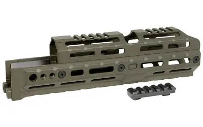 Midwest Industries MIDWEST AK ALPHA M-LOK HNGRD 10" ODG