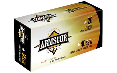 Armscor 40 S&W JHP AC403N
