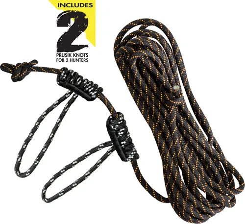 Muddy MUDDY LIFE-LINE 30' W/ DOUBLE ROPE LOOPS REFLECTIVE ROPE