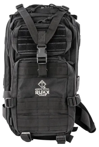 American Tactical ATI RUKX BACKPACK 1 DAY BLACK 4 COMPARTMENTS HEAVY DUTY