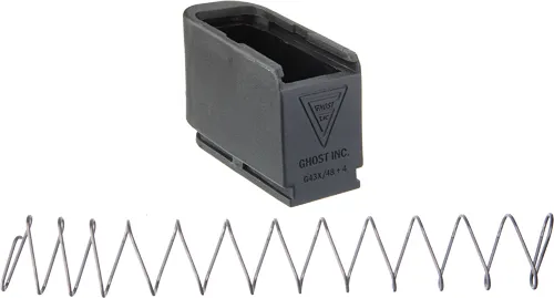 Ghost GHOST MOAB MAG EXTENSION FOR GLOCK 43X48 PLUS 4 RNDS BLACK