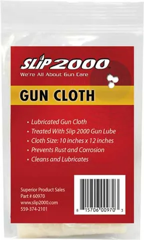 Slip 2000 SLIP 2000 GUN CLEANING CLOTHE 10"X12"