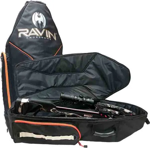 Ravin Crossbows RAVIN XBOW SOFT CASE W/BACK- PACK STYLE STRAPPING BLACK