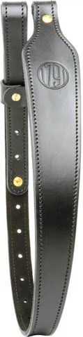 1791 GUNLEATHER 1791 PREMIUM RIFLE SLING WITH SUEDE BACKING ADJ 31-36" BLACK