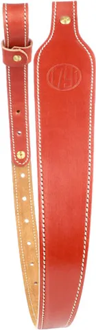 1791 GUNLEATHER 1791 PREMIUM RIFLE SLING WITH SUEDE BACKING ADJ 31-36" CL BN