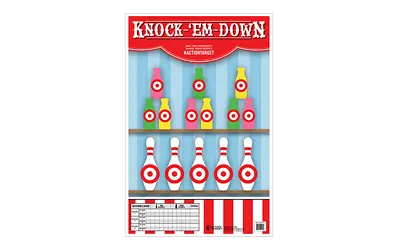 Action Target Entertainment Knock-'Em-Down GSCARBTTL100