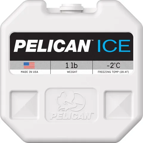 Pelican PELICAN 1IB ICE PACK WHITE REUSABLE