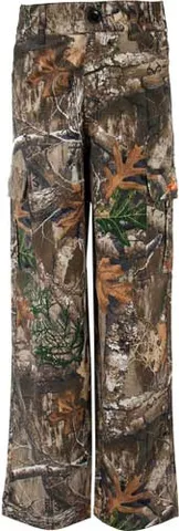 HABIT HABIT BEAR CAVE 6-POCKET YOUTH CAMO PANT REALTREE EDGE XL