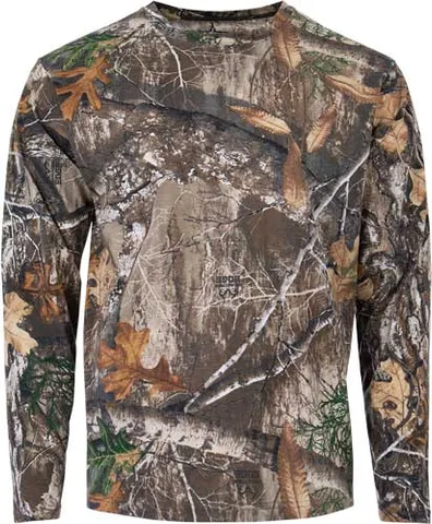 HABIT HABIT BEAR CAVE LONG SLEEVE TEE REALTREE EDGE MEDIUM