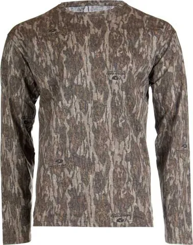 HABIT HABIT BEAR CAVE LONG SLEEVE TEE MO BOTTOMLAND X-LARGE