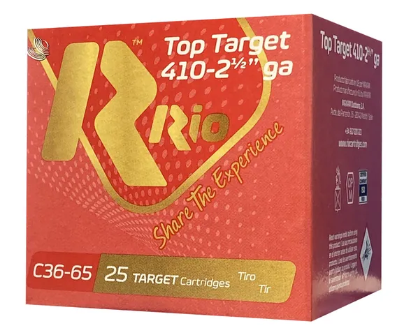 Rio Ammunition TGT LOADS .410GA 2-1/2IN 75 25/BX