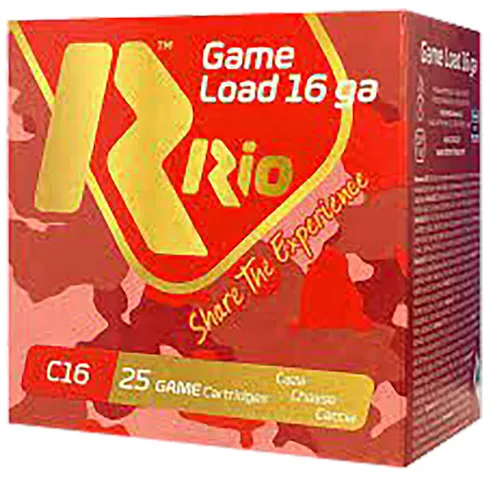 Rio Ammunition SUB-GA LEAD 16GA 2-3/4IN 8 25/BX