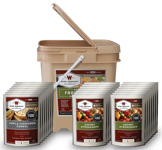 Wise Foods Meals Ready to Eat Freeze Dried Entrees RW01-184