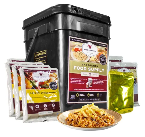 Wise Foods Emergency Supplies Freeze Dried Prepper Pack RW01-152