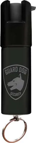 Guard Dog Security GUARD DOG KEYCHAING POCKEET PEPPER SPRAY 1/2 OUNCE BLACK