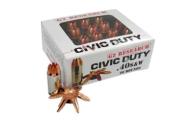 G2 Research Civic Duty 40 S&W 40S&W