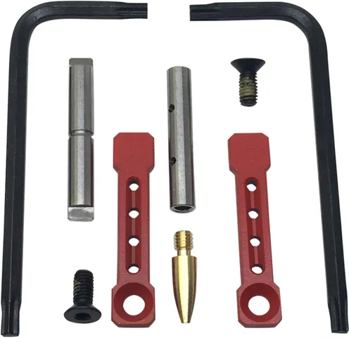 KNS Precision KNS PIN KIT NON-ROTATING GEN ST AR15/M16 .154 RED