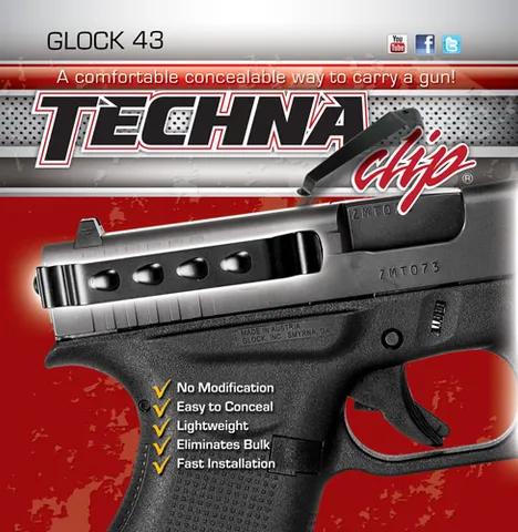 Techna Clip G43-BRL