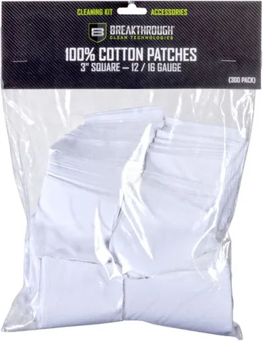 Breakthrough Clean BREAKTHROUGH CLEANING PATCHES 3" SQUARE .12/.16 GA 50 PACK