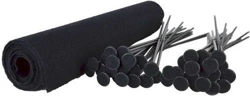 Gun Storage Solutions GSS LARGE RIFLE ROD KIT 40 BLK RIFLE RODS .22 CAL 19"X60"