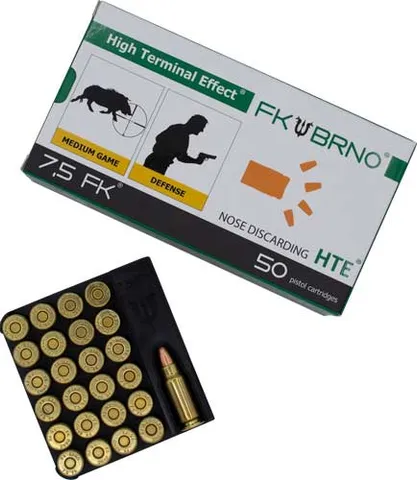 FK FK BRNO 7.5 FK 95GR NOSE DISCARDING HP 50RNDS PER BOX