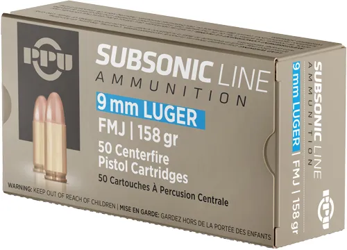 PPU Subsonic FMJ PPS9MM