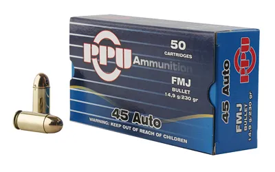 PPU Handgun FMJ PPH45F