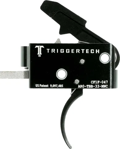 TriggerTech TRIGRTECH AR15 BLK COMP CRVD RH