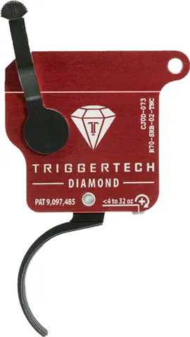 TriggerTech TRIGRTECH R700 BLK DIAM CRVD CLN RH