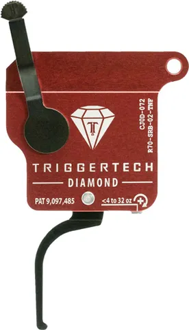 TriggerTech TRIGRTECH R700 BLK DIAM FLAT CLN RH