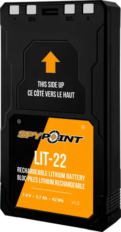 Spypoint LIT-22 Rechargeable Lithium Battery Pack 05538