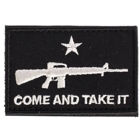 Shooting Made Easy COME AND TAKE IT FLAG AR PATCH