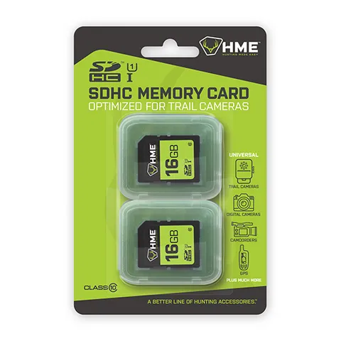 HME HME SD MEMORY CARD 16GB 2PK