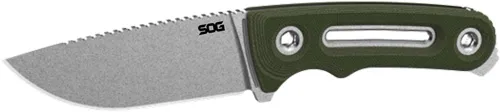 S.O.G SOG KNIFE PROVIDER FX 3.25" SS /G10 OD GREEN W/PRES BOX