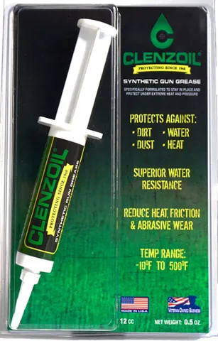 Clenzoil CLENZOIL SYNTHETIC GUN GREASE .5 OZ SYRINGE